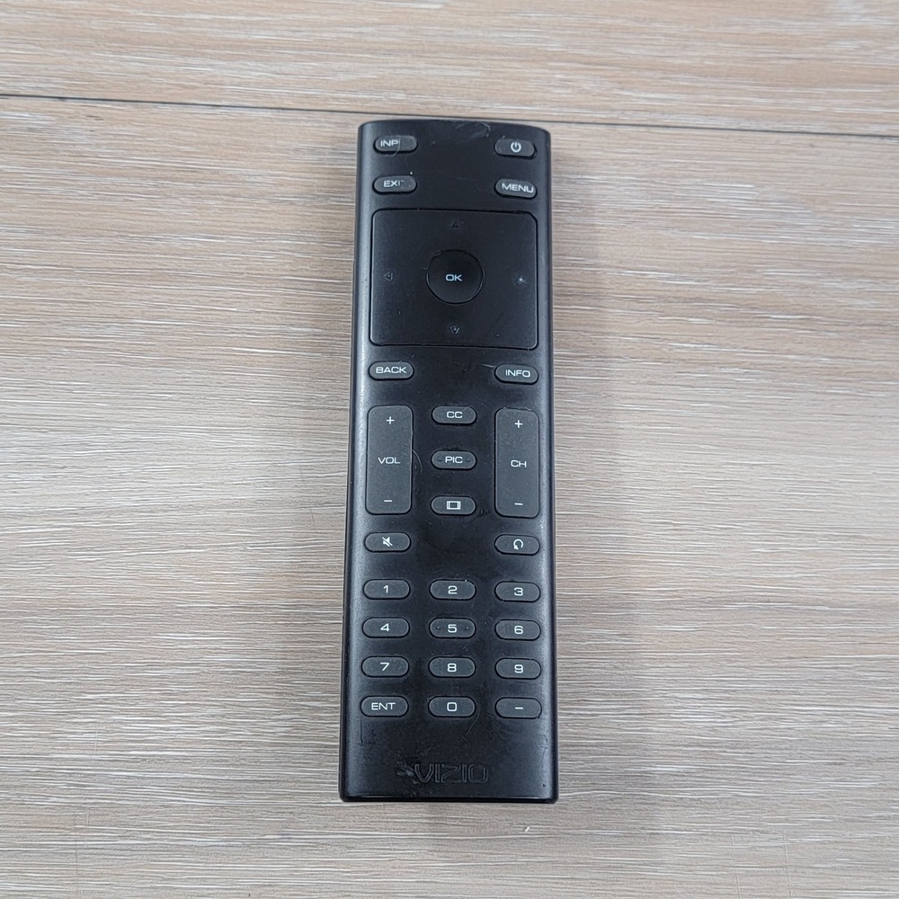 Vizio XRT134-E1 Smart TV Remote Control Black OEM Replacement 00111203180